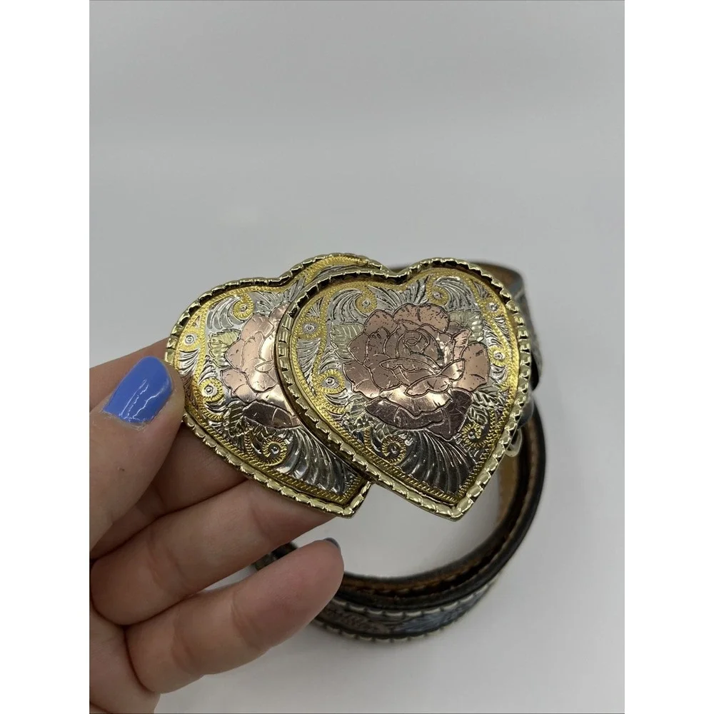 Tory English Leather Belt 30